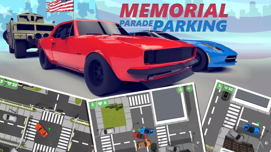 Memorial Parade Parking Screenshots