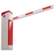 Open boom gate