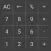 Calculator with history tape +