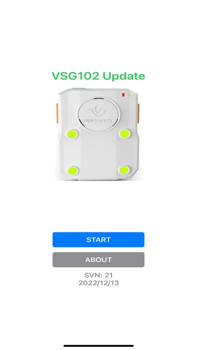 Ảnh chụp màn hình của VSG102 Update