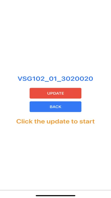 Ảnh chụp màn hình của VSG102 Update