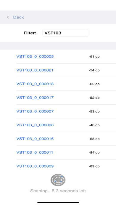 Tangkapan skrin VST103Setting