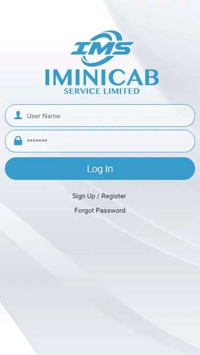 iMinicab (Sky Cars) Ekran Görüntüleri
