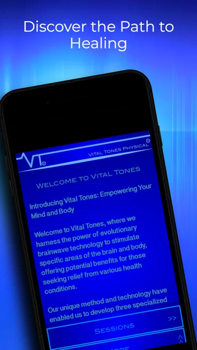 Zrzuty ekranu Vital Tones Physical