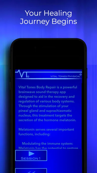 Zrzuty ekranu Vital Tones Physical