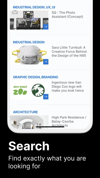 ภาพหน้าจอของ Weekly Design Links