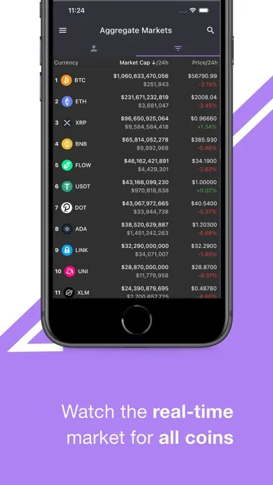 Crypto Tracker: Coin Portfolio Ekran Görüntüleri