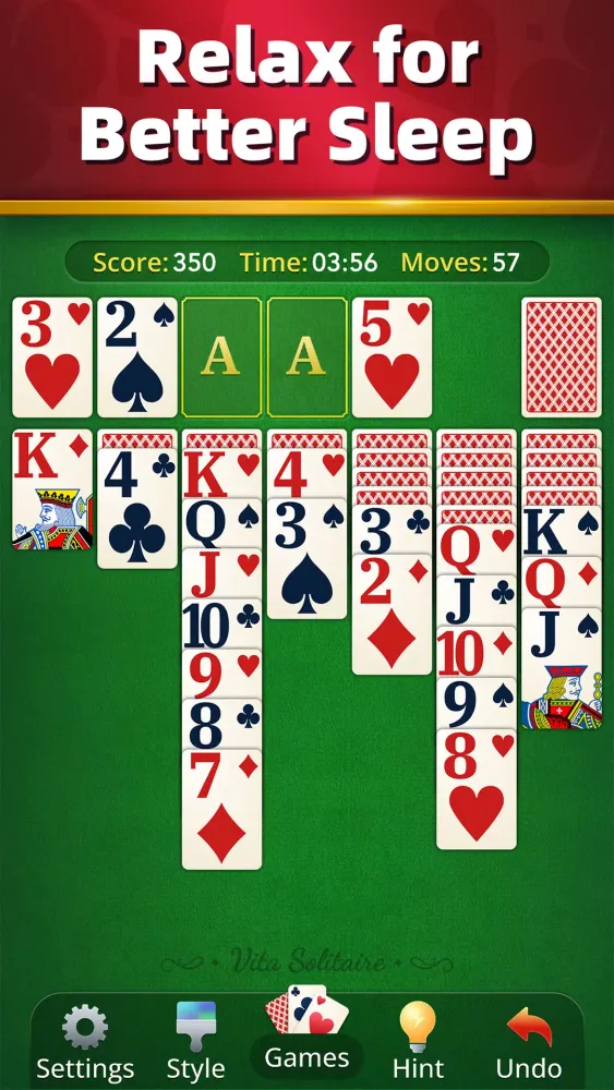Скриншоты Vita Solitaire