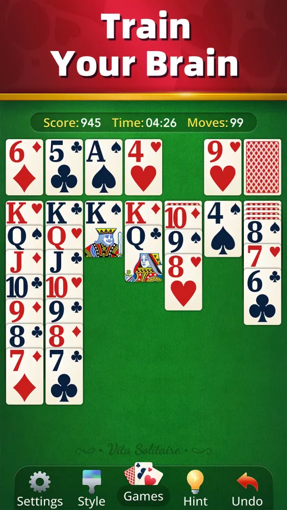 Скриншоты Vita Solitaire