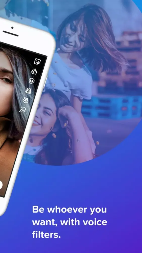 Tangkapan skrin Camillion - Group Video Chats