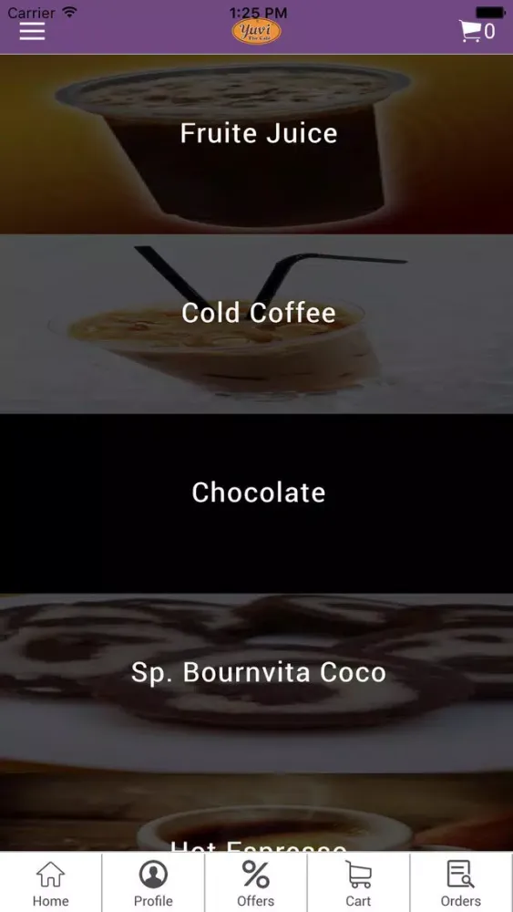 Yuvi The Cafe स्क्रीनशॉट