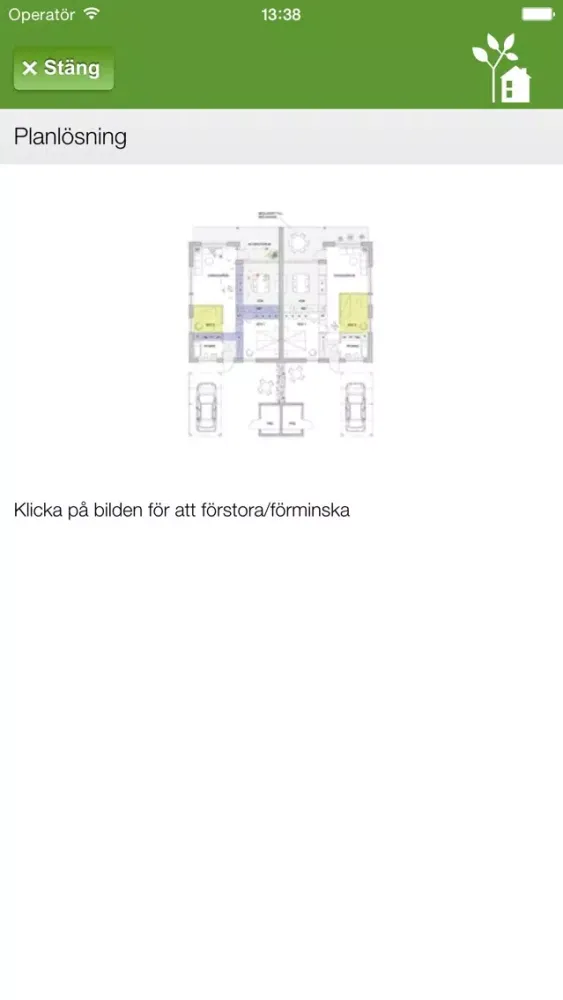 Screenshot di Göingehem Sök bostad