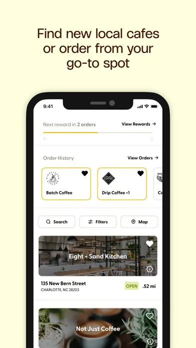 Odeko - Order Local Coffee应用截图