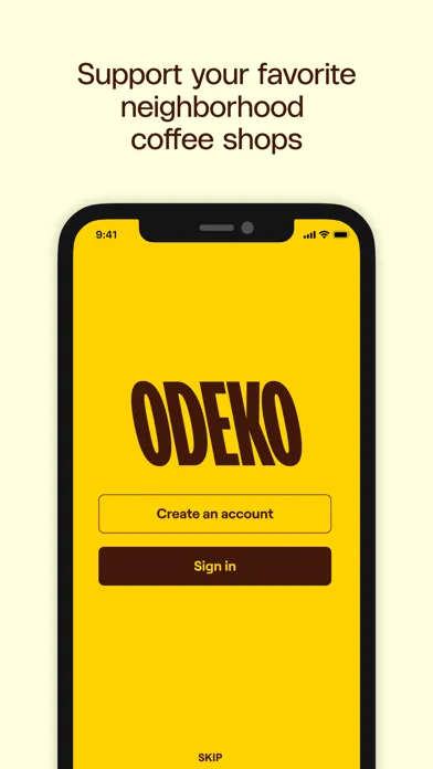 Odeko - Order Local Coffee应用截图