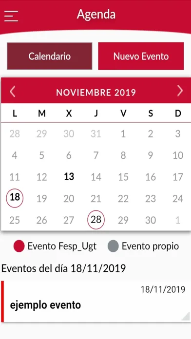 Tangkapan layar UGT SP Asturias