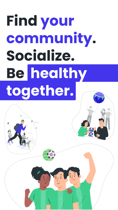 Tangkapan skrin Tribie - Find your community.