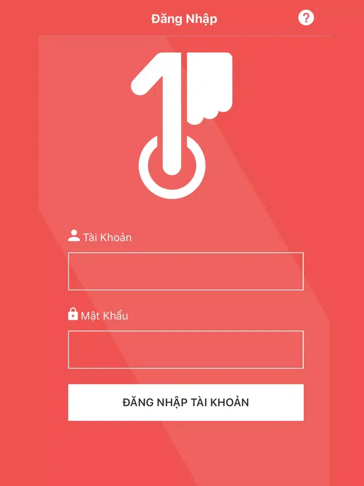Ảnh chụp màn hình của Web Một Chạm iPad 
