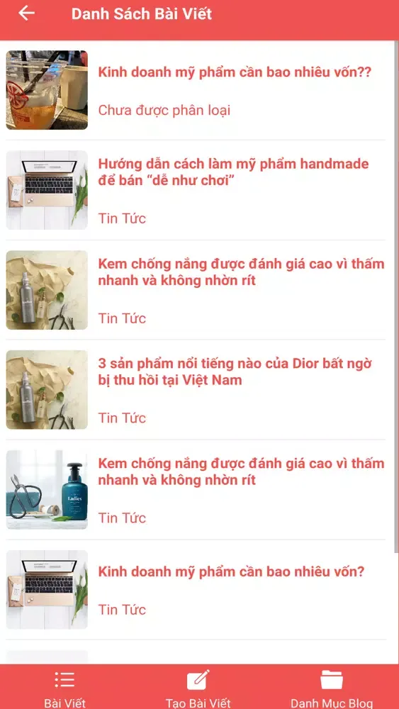 Ảnh chụp màn hình của Web Một Chạm