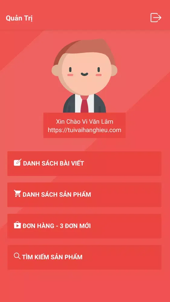 Ảnh chụp màn hình của Web Một Chạm