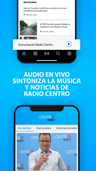 Capturas de pantalla de Centro Digital