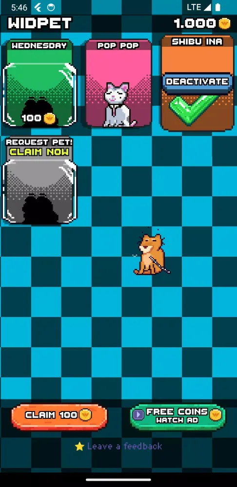 تصاویر WidPet - Pet on screen shimeji