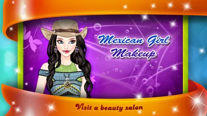 Capturas de tela do Mexican Girl Makeup Salon - Dressup game for girls