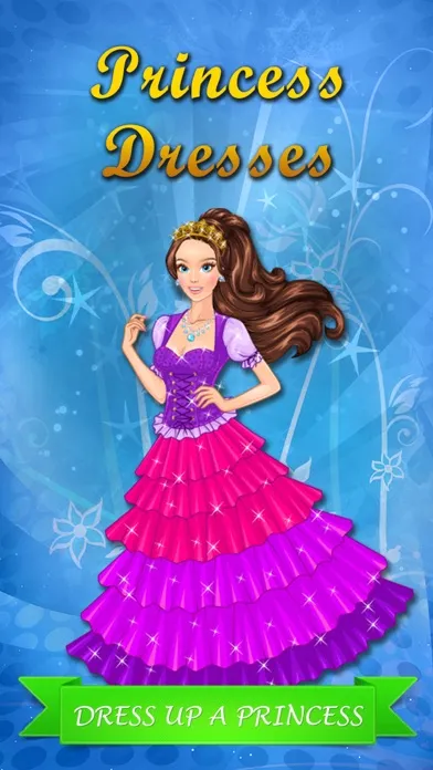 Ảnh chụp màn hình của Princess Dresses: beauty salon game for girls and kids who love makeover and make-up
