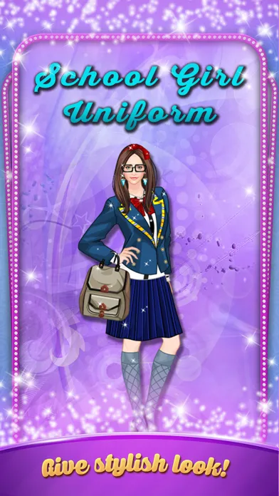 School Girl Uniform - Dressing game for girls 스크린샷