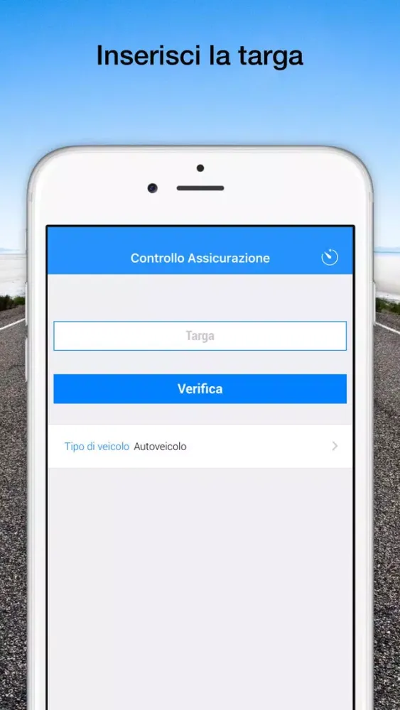 Tangkapan layar Controllo Assicurazione