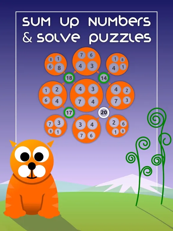 Zrzuty ekranu Math-N-Roll: Train your Brain iPad 
