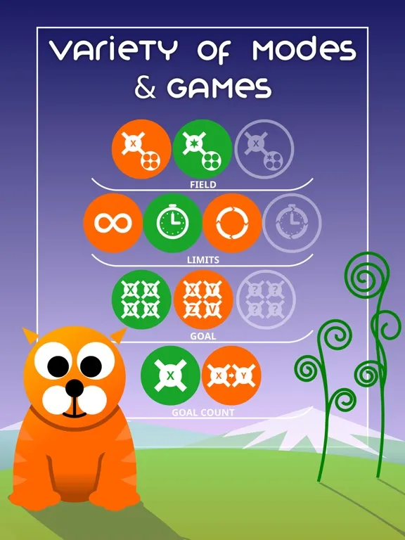 Zrzuty ekranu Math-N-Roll: Train your Brain iPad 