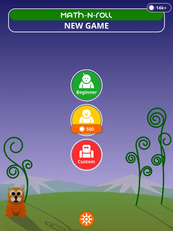 Zrzuty ekranu Math-N-Roll: Train your Brain iPad 
