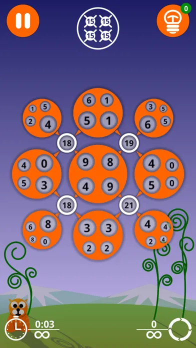 Zrzuty ekranu Math-N-Roll: Train your Brain