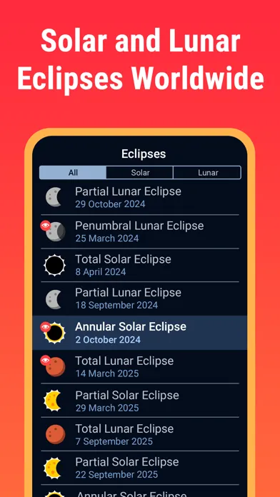 Tangkapan skrin Eclipse Guide：Solar Eclipse'24