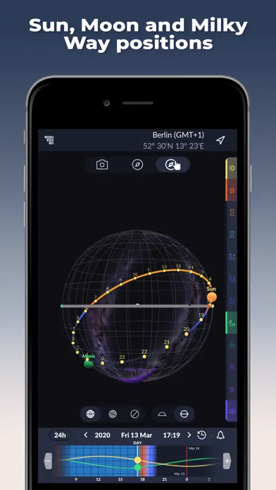 Скриншоты Ephemeris: Moon and Sun Seeker