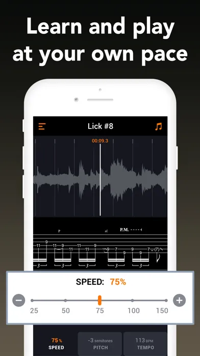 Learn and Play – Guitar Licks应用截图