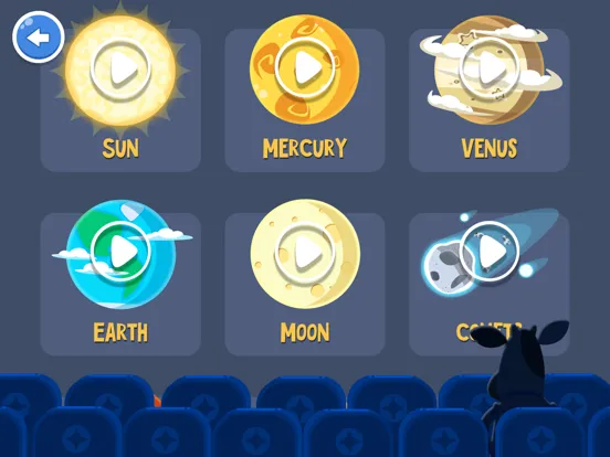 ภาพหน้าจอของ Star Walk Kids: Astronomy Game iPad 