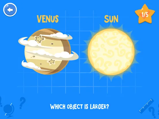 ภาพหน้าจอของ Star Walk Kids: Astronomy Game iPad 