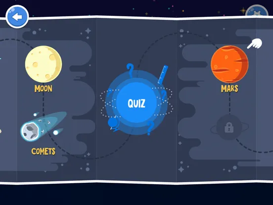 ภาพหน้าจอของ Star Walk Kids: Astronomy Game iPad 