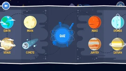 ภาพหน้าจอของ Star Walk Kids: Astronomy Game