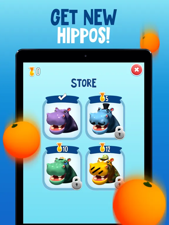Ảnh chụp màn hình của Hippo Math - AR Brain Trainer iPad 