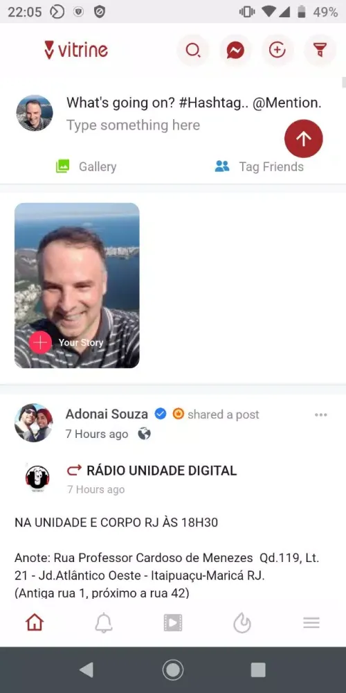 Capturas de pantalla de Vitrine Timeline