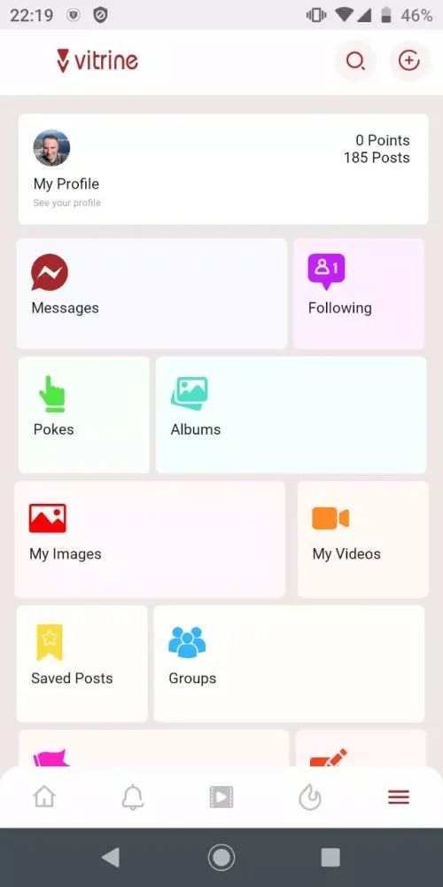 Capturas de pantalla de Vitrine Timeline