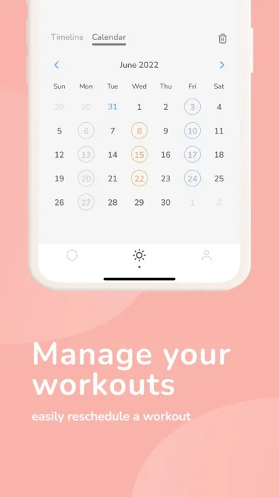 Captures d'écran de Vitro: Fitness Routine Planner
