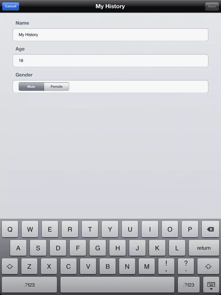 Tangkapan layar What's My Heart Rate iPad 