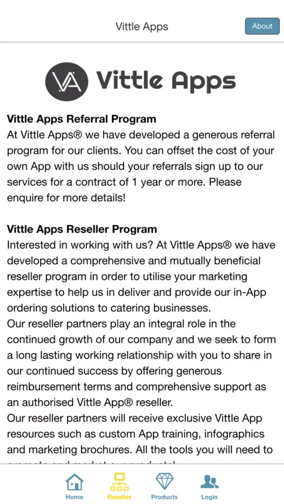 Vittle Apps CRM應用截圖