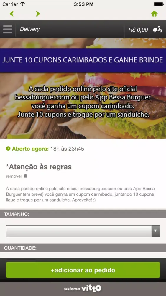Zrzuty ekranu Bessa Burguer