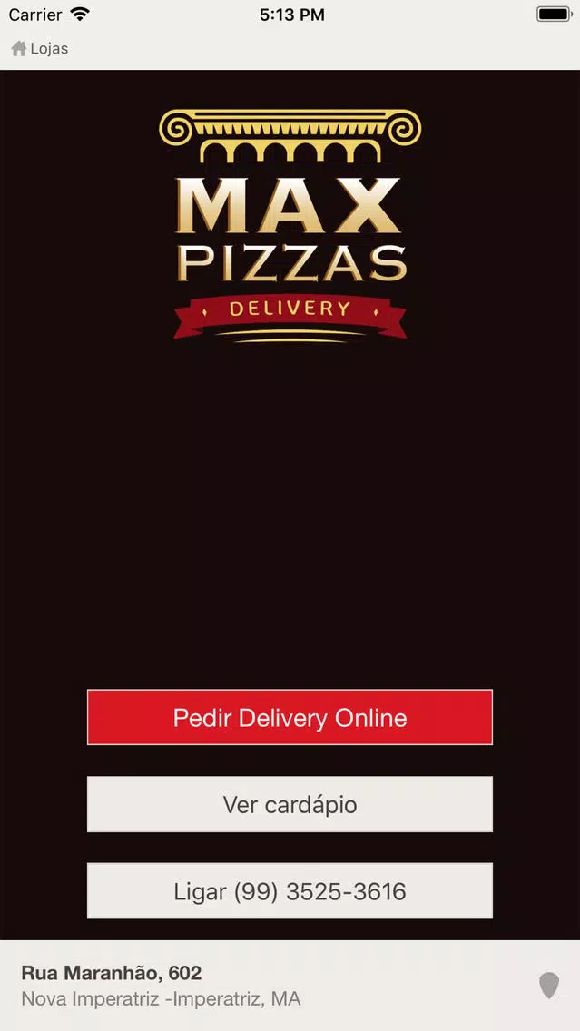 Screenshot di Max Pizzas