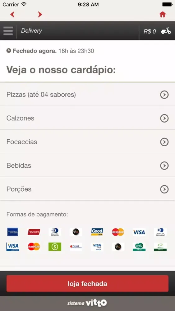 ภาพหน้าจอของ O Rei da Pizza