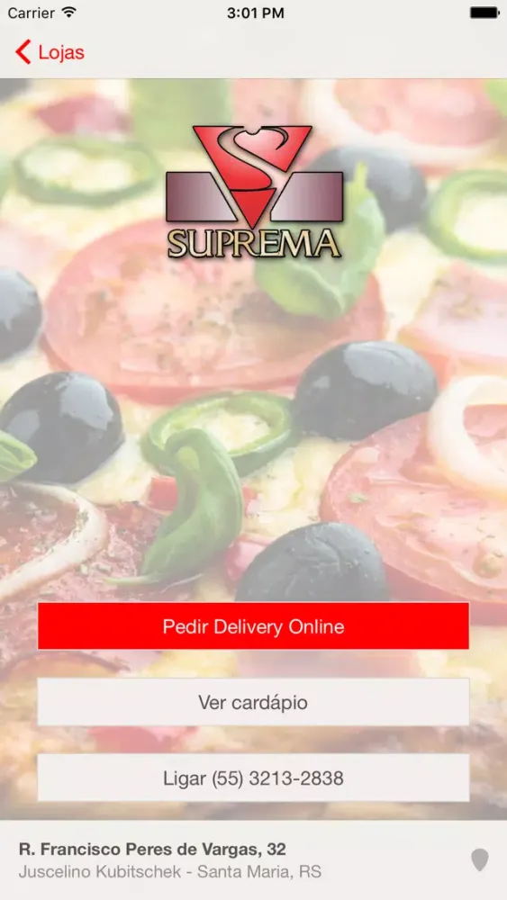 Capturas de pantalla de Suprema Pizzaria
